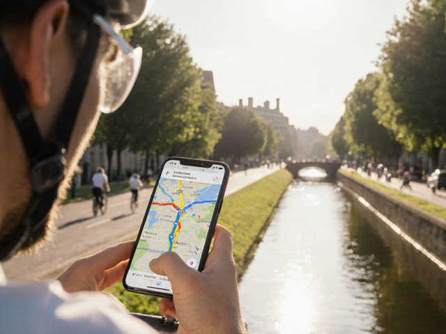 Why Google Maps Doesn't Show Bicycle Routes in Some Areas